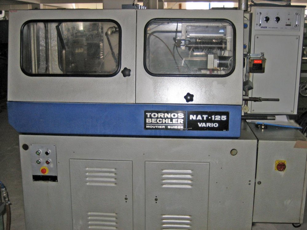 CNC Sliding Headstock Lathe TORNOS NAT 125 VARIO