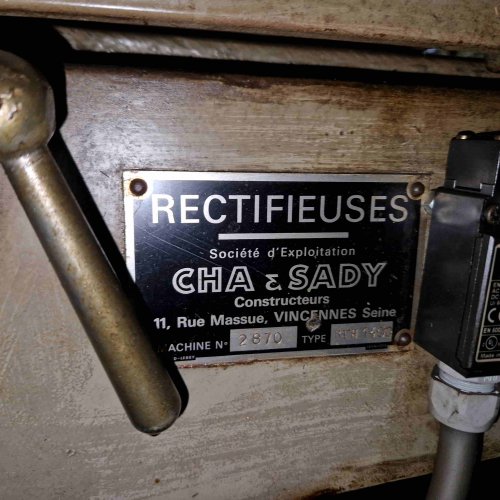 Flachschleifmaschine CHA & SADY RTH 1400