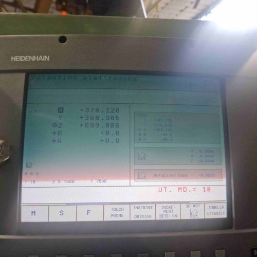 Fresatrice a banco fisso a montante mobile DEBER M8M CNC