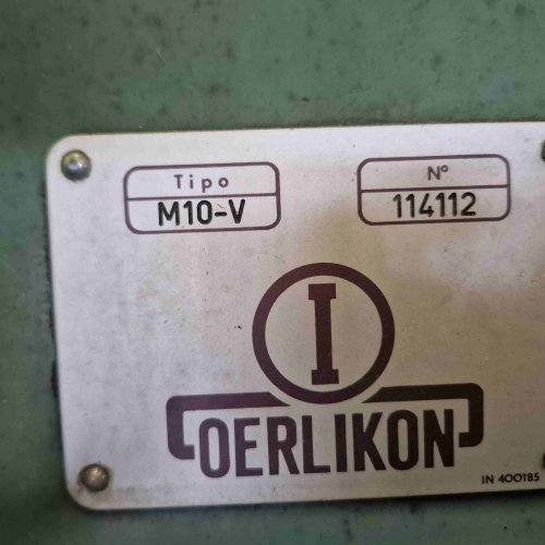 Senkrechte fræsmaschine OERLIKON M 10 V