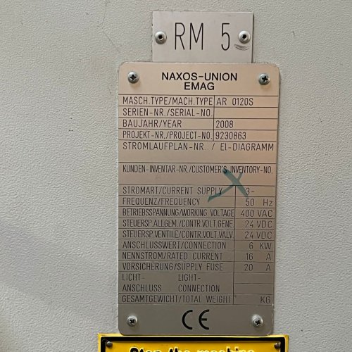 Rectificadora esmeriladora de exteriores SCHMALTZ RM 5 CNC