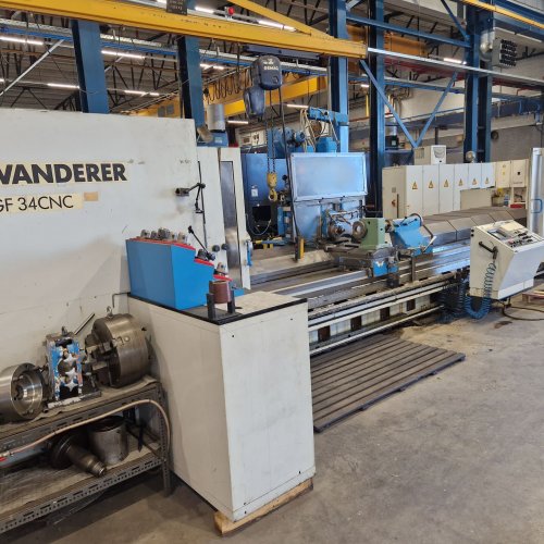 Nocken-fræsmaschine WANDERER GF 345 x 5000 CNC
