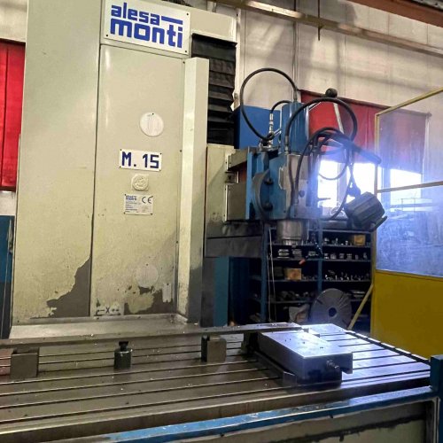 boring and milling machine floor type FRESATRICE A MONTANTE MOBILE MONTI M 15 CNC
